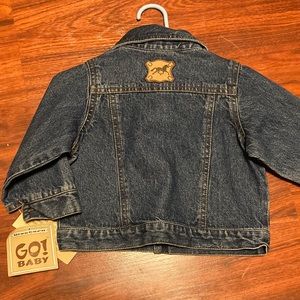 Toddler Western denim jacket. New with tags.
